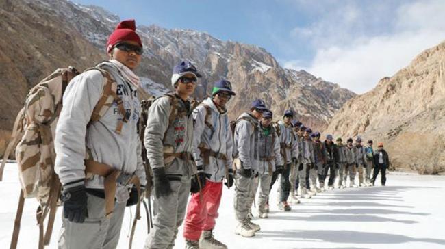 The 16-member team underwent one month training at Ladakh - Sakshi Post