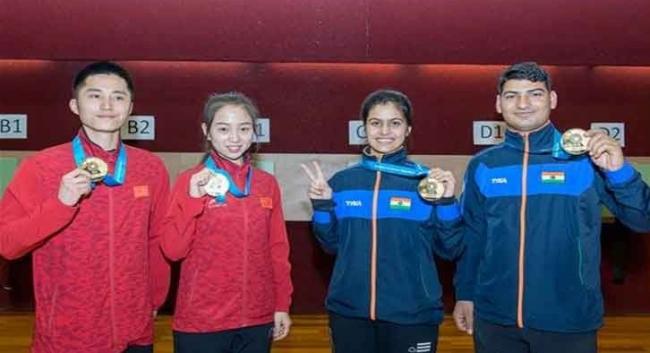 Manu Bhaker Wins Another Gold At ISSF World Cup