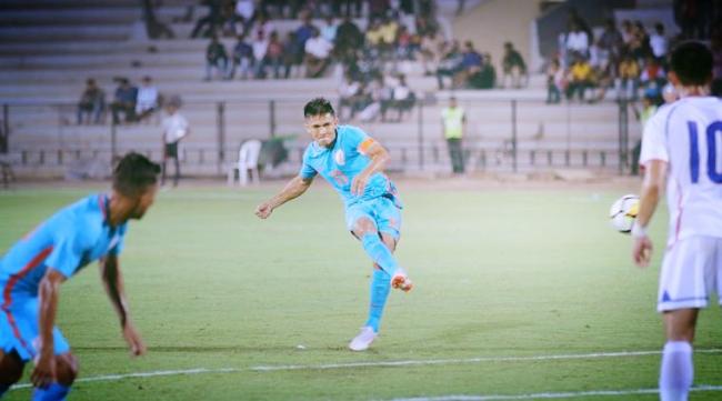 Indian national football captain Sunil Chhetri - Sakshi Post