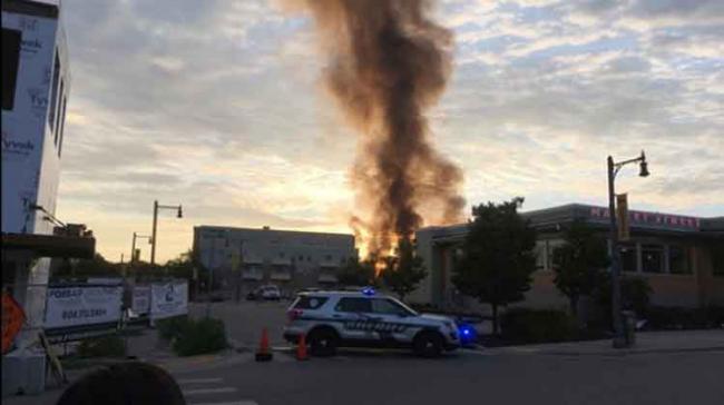 Several people, including two firefighters and one police officer, were hospitalised after the Sun Prairie city blast  that took place around the Main Street - Sakshi Post
