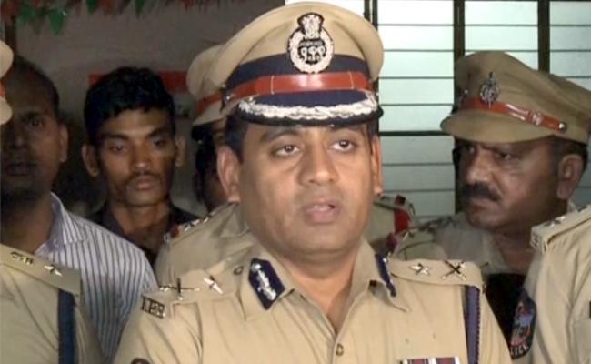 Visakhapatnam police commissioner Mahesh Chandra Ladda - Sakshi Post