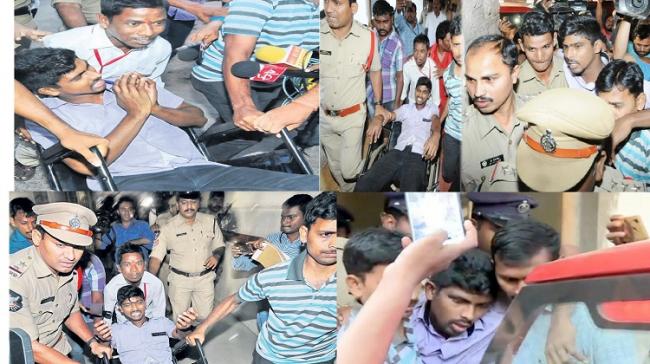 YS Jagan attack accused taken to King George Hospital&amp;amp;nbsp; - Sakshi Post