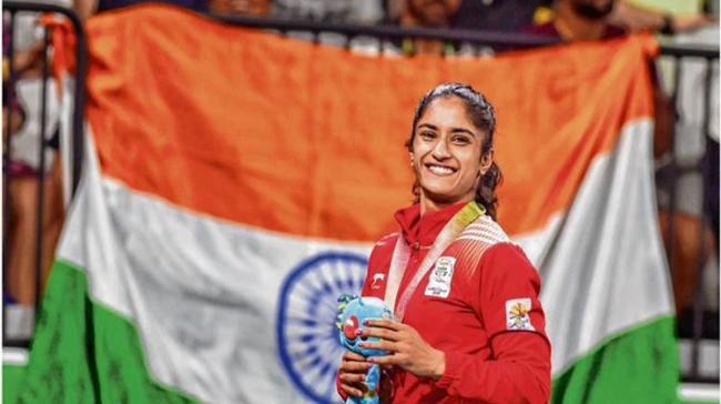 Indian wrestling had a lot to celebrate on Wednesday as Vinesh Phogat secured Tokyo Olympics qualification and won a bronze, - Sakshi Post