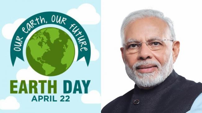 PM Modi extends his greetings on World Earth Day - Sakshi Post