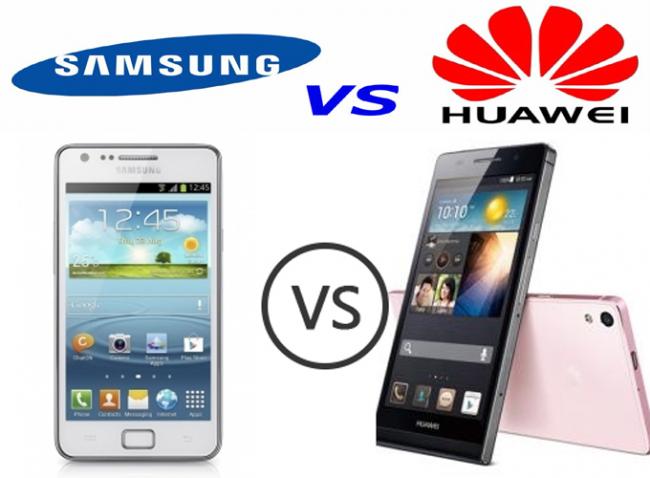 Samsung vs Huawei - Sakshi Post