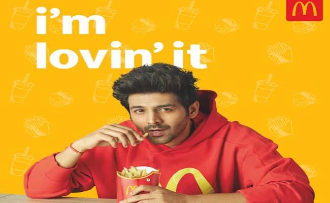 McDonald’s Ropes In Superstar Kartik Aaryan As Brand Ambassador