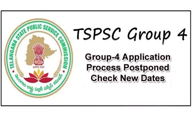 TSPSC Group-4 Application Date Postponed To December 30