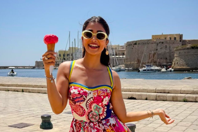 pooja-hegde-roman-holiday-pics - Sakshi Post