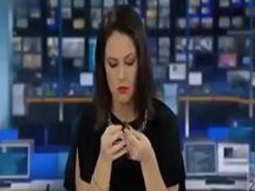 news reader taken off air