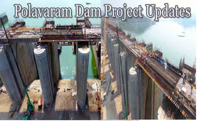 Polavaram Project Spillway Coffer Dam Updates